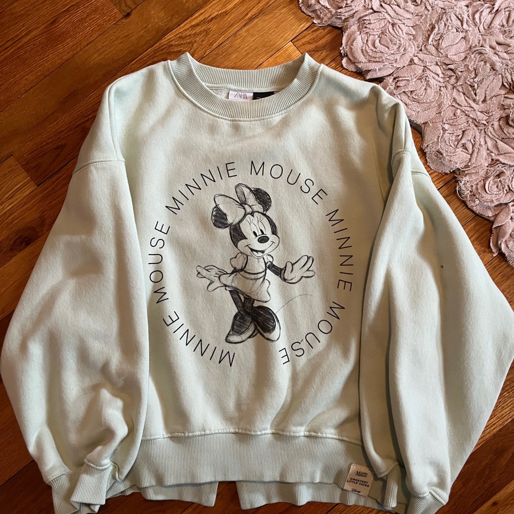Disney Minnie Mouse Zara Crewneck